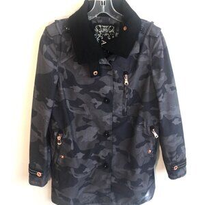 ANORAK Camo Water Resistant Rain Jacket Small